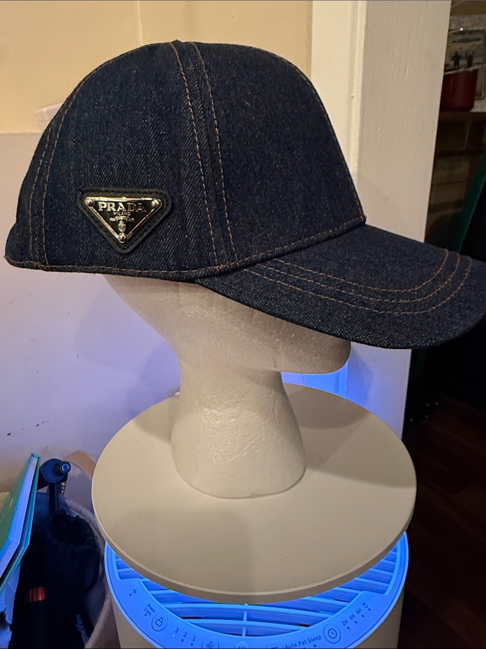 PRADA DENIM CAP 🧢